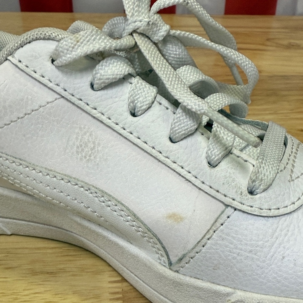 Puma White Leather Sneakers - Picture 3 of 6
